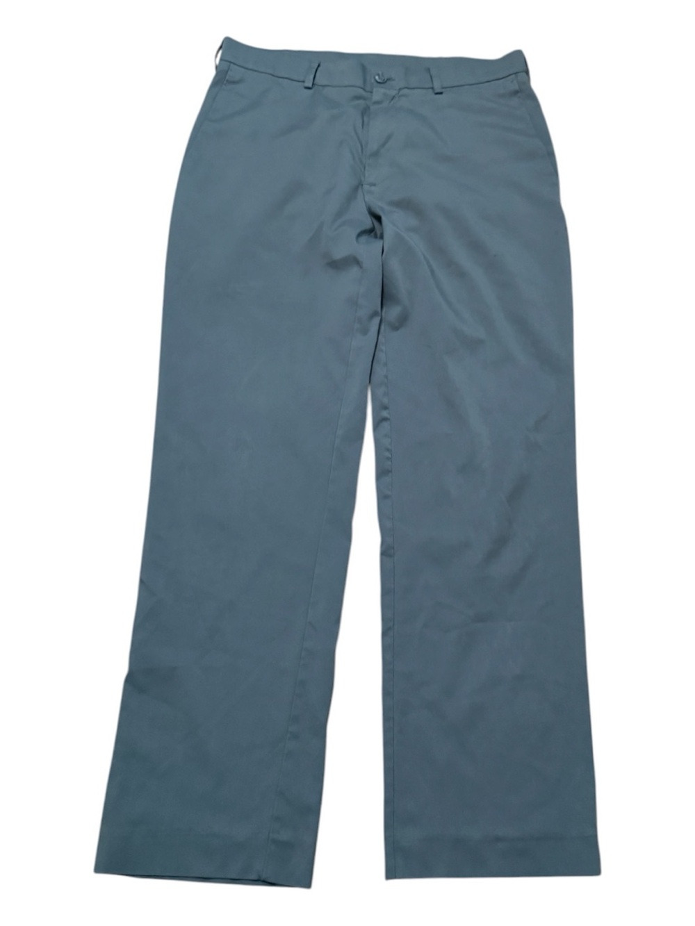 PGA Tour Golf Pants Mens Gray Performance Flat Front Stretch 32x30